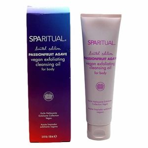 SPARITUAL PASSIONFRUIT AGAVE VEGAN EXFOLIATING CLEANSING OIL ((LIMITED EDITION))